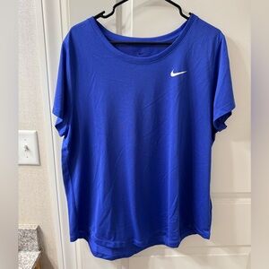 Dark Blue Dri-Fit Nike Top